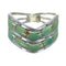 Turquoise Sterling Silver Southwestern Ring Size 5-3/4 YX92670